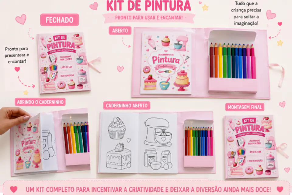 Arquivo De Corte Kit de Pintura  1