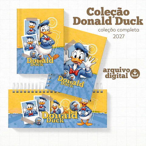 Arquivo Coleção Completa Pato Donald