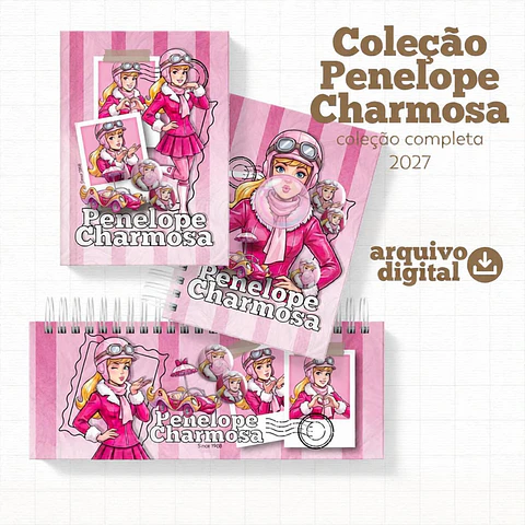 Arquivo Coleção Completa Penelope Charmosa