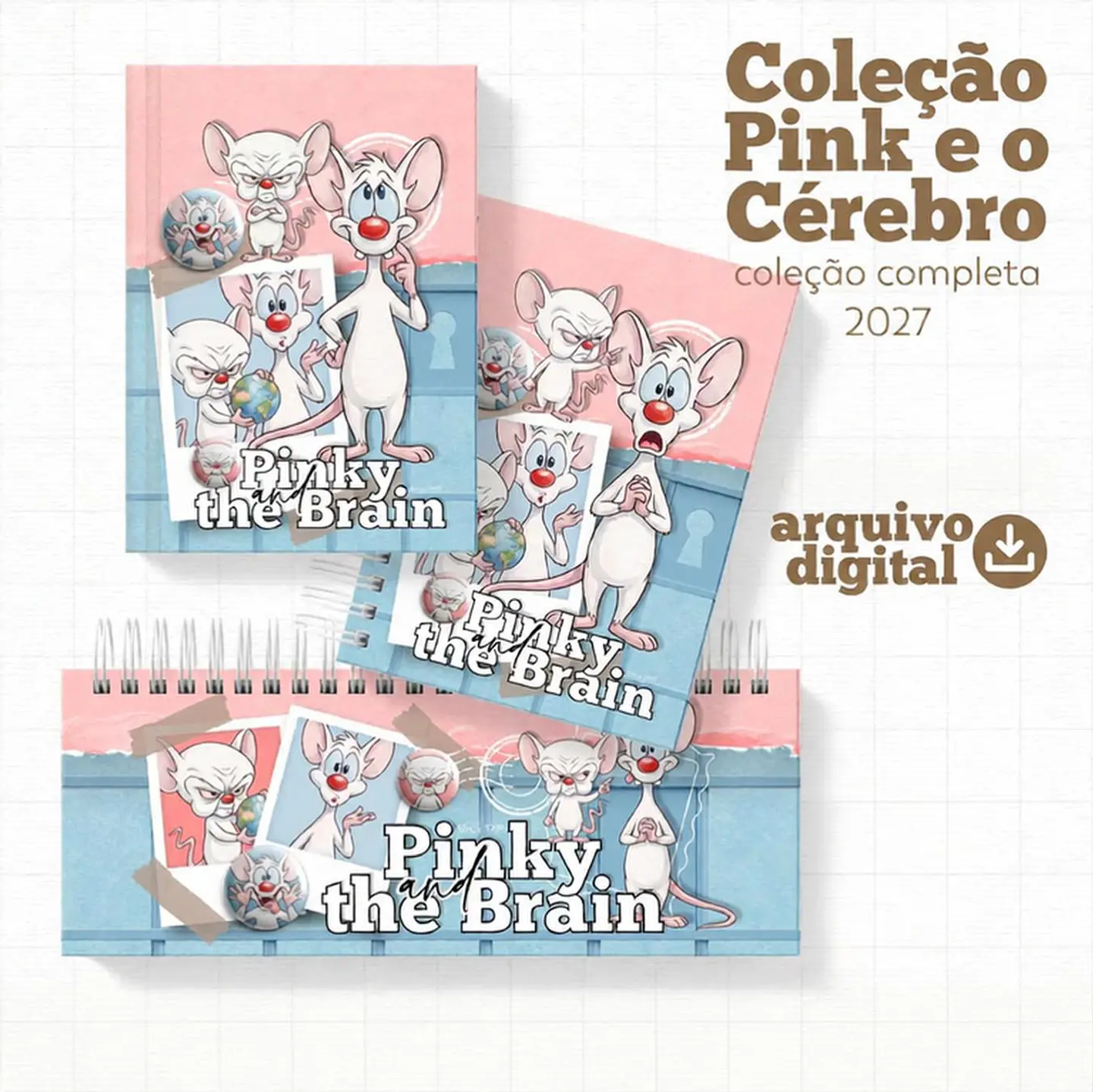 Arquivo Coleção Completa Pink e o Cérebro 1