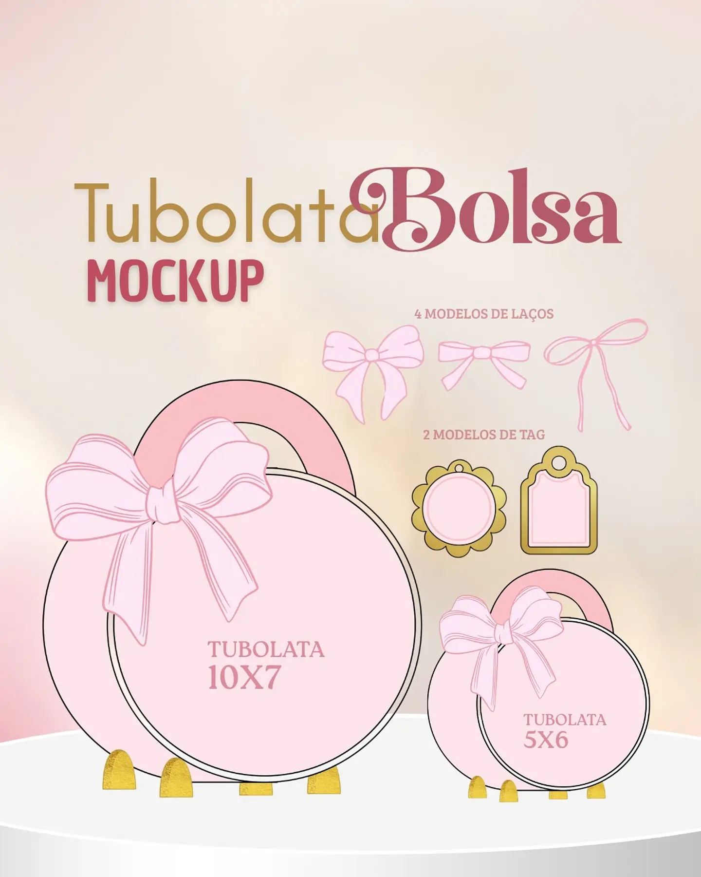 Arquivo De Corte Mockup Tubolata Bolsa 1