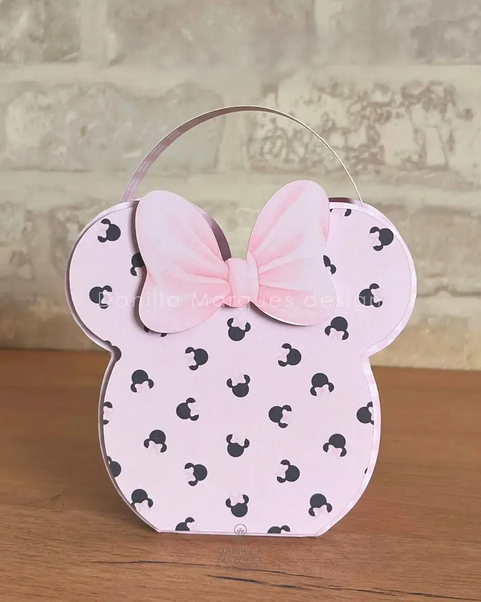 Arquivo De Corte Sacolinha Minnie-Mickey 1