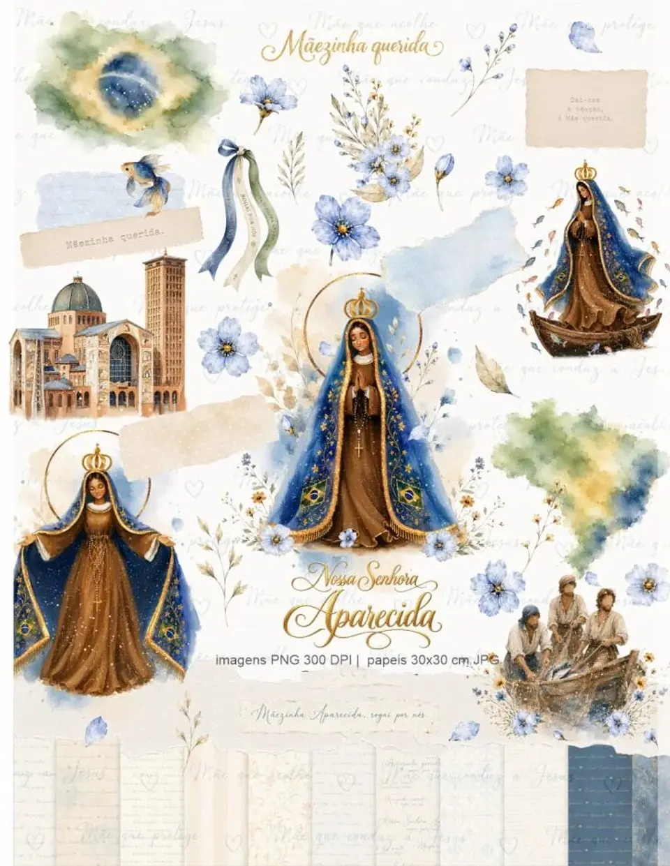 Arquivo Kit Digital Nossa Senhora Aparecida  1