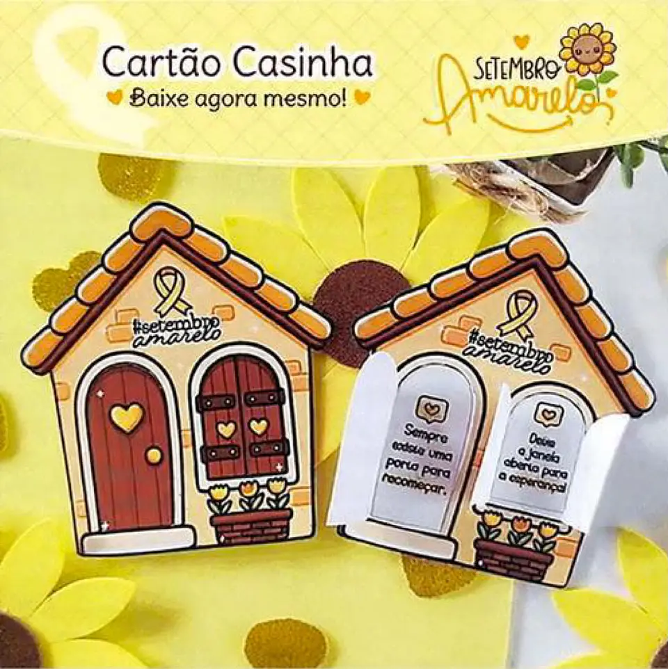 Arquivo Setembro Amarelo Cartão Casinha 1