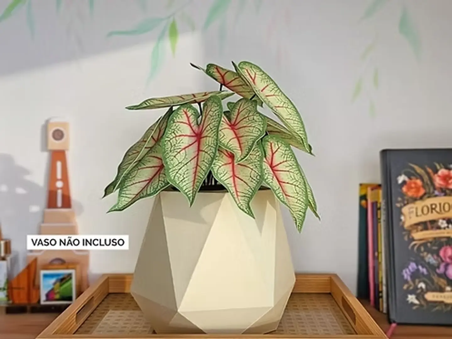 Arquivo De Corte Plantinha Caladium 1