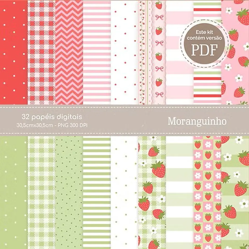Arquivo Kit Digital Moranguinhos 1