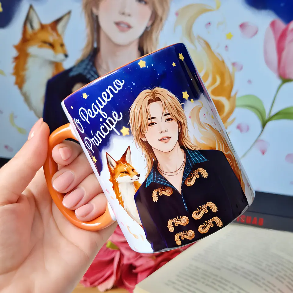 Arquivo Sublimação Caneca O Pequeno Príncipe - Jimin BTS 1