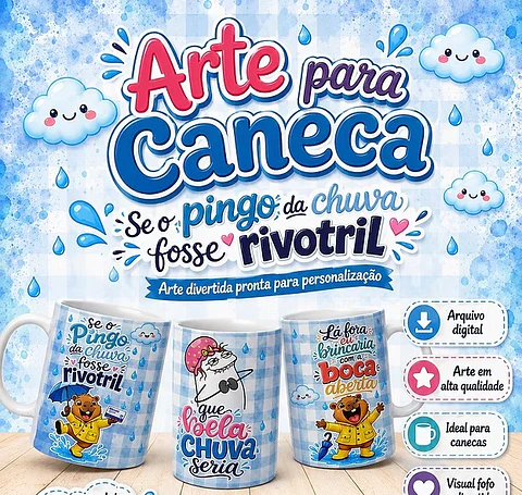 Arquivo Sublimação Arte Avulsa Rivotril