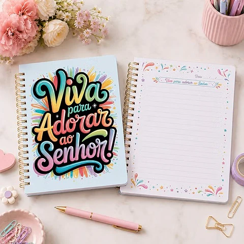 Arquivo Pack encadernação - Viva para adorar