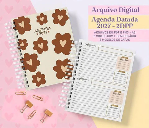 Arquivo Agenda Datada 2027 Caramelo - 2DPP