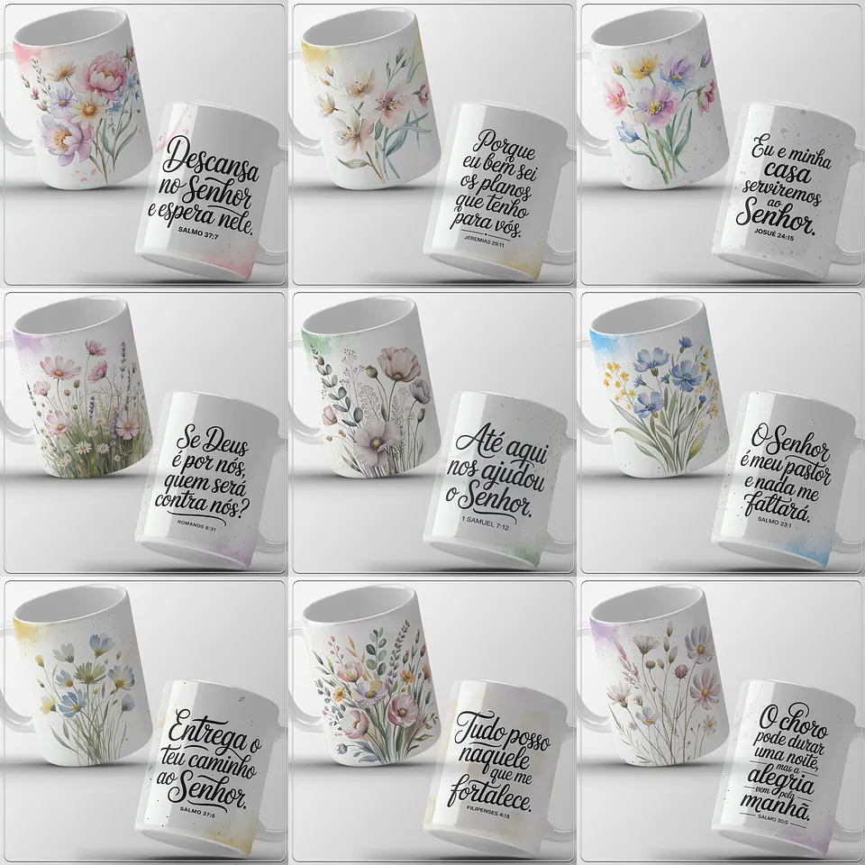 Arquivo Caneca Coleção Jardim da Fé  1