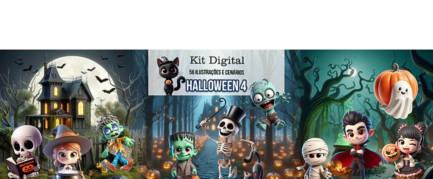 Arquivo Kit Digital Halloween   1