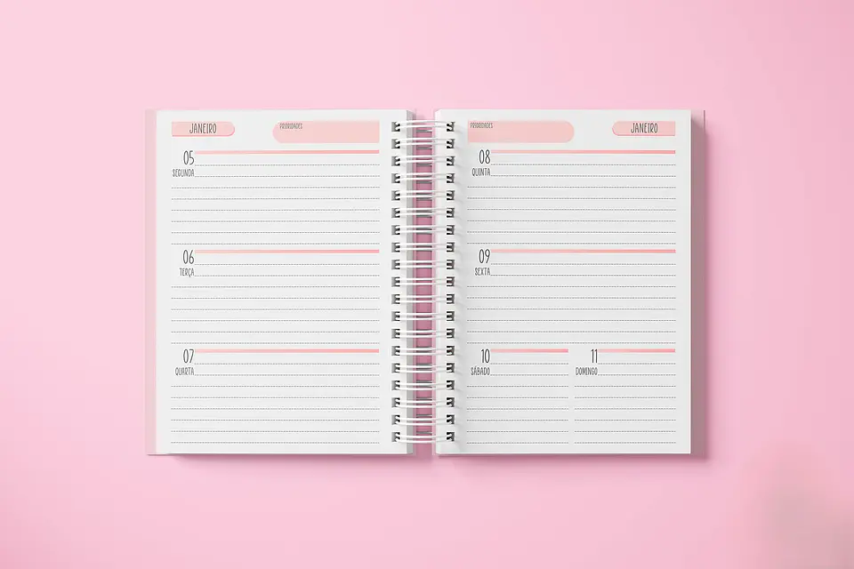 Arquivo Miolo Rosa Agenda 2027 Visão Semanal  1
