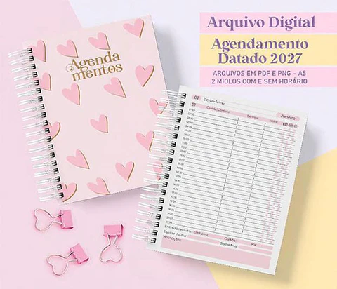 Arquivo Agendamento Datado 2027 Rosa 