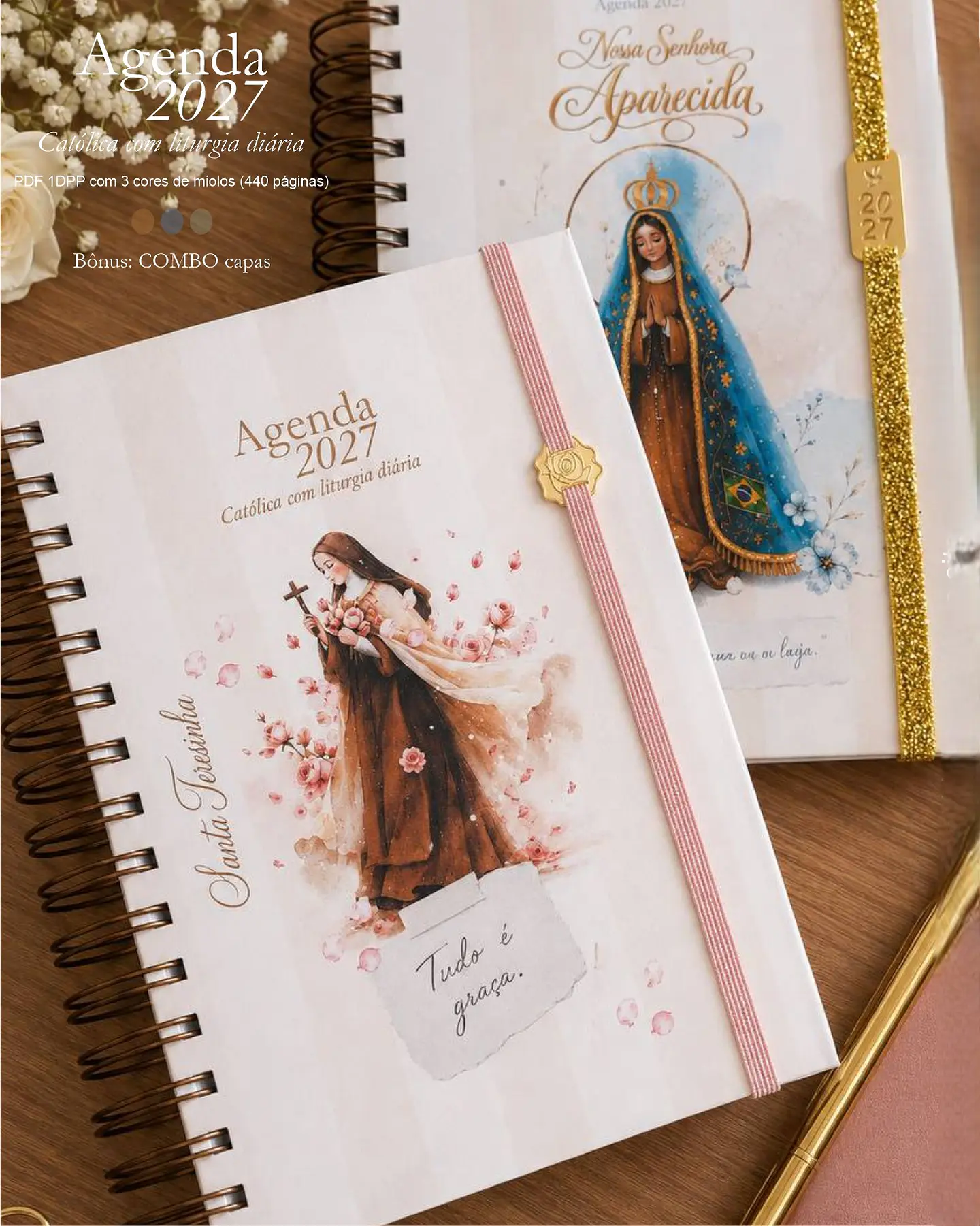 Arquivo Agenda Liturgia Diária + Combo Capas  3