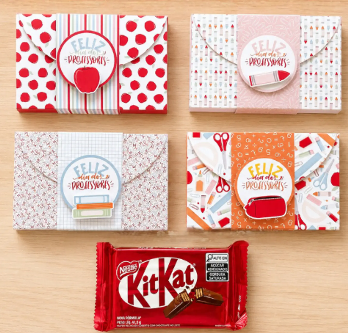 Arquivo Dia dos Professores Lembrancinhas Porta KitKat  1
