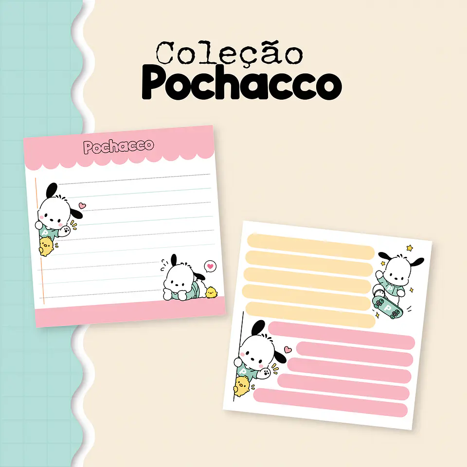 Arquivo Agenda Coleção Pochacco 2