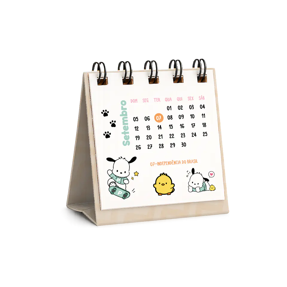 Arquivo Agenda Coleção Pochacco 4