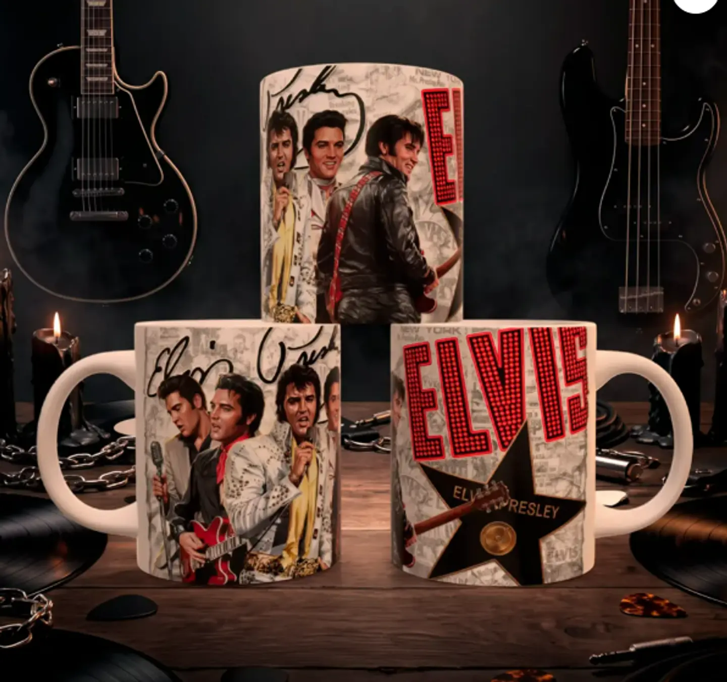 Arquivo Sublimação Caneca Rockstars Vol. 2    1