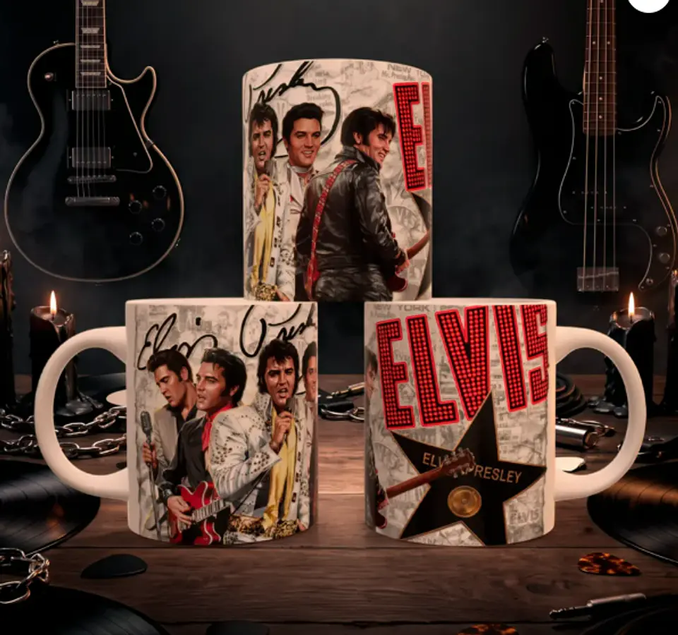 Arquivo Sublimação Caneca Rockstars Vol. 2    1