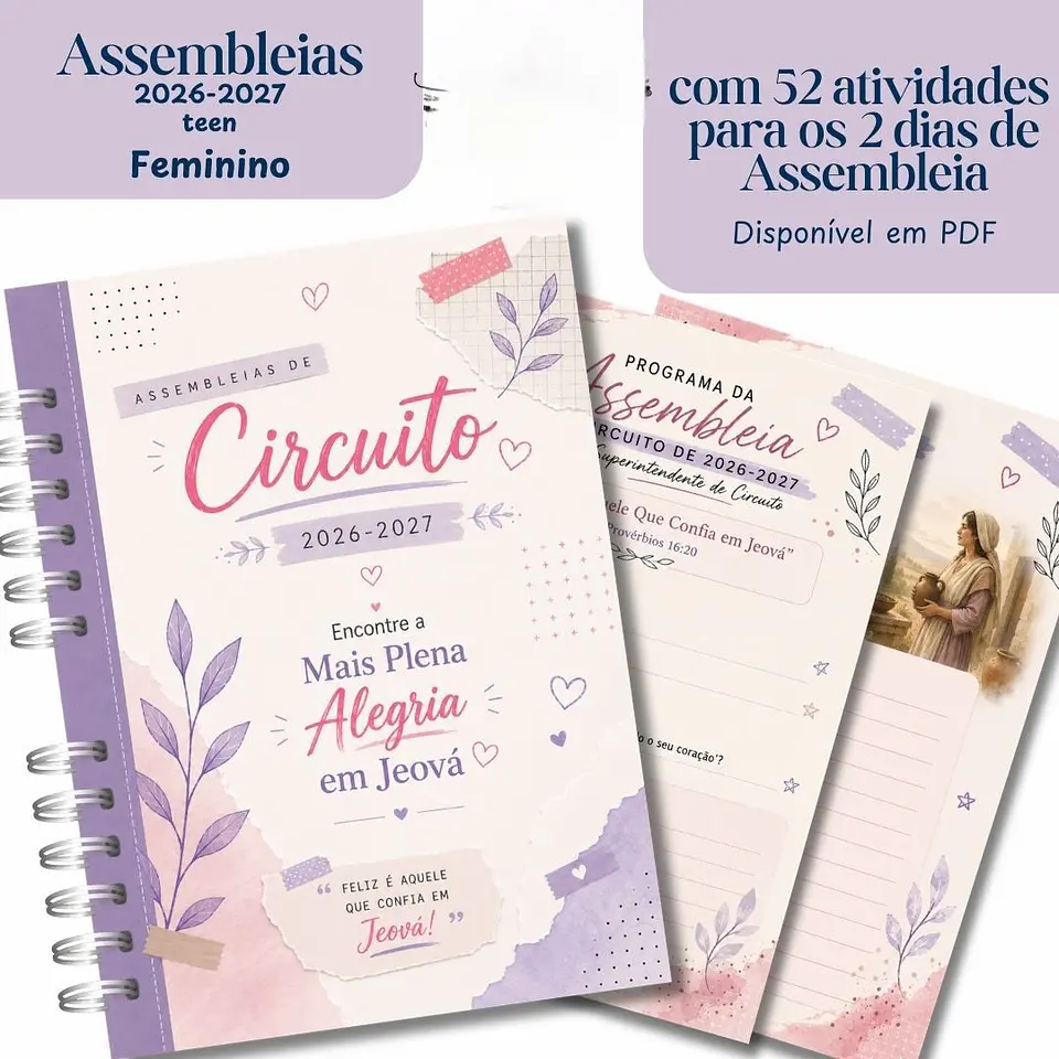 Arquivo Caderno Teen Feminino para as Assembleias 2026 - 2027  1