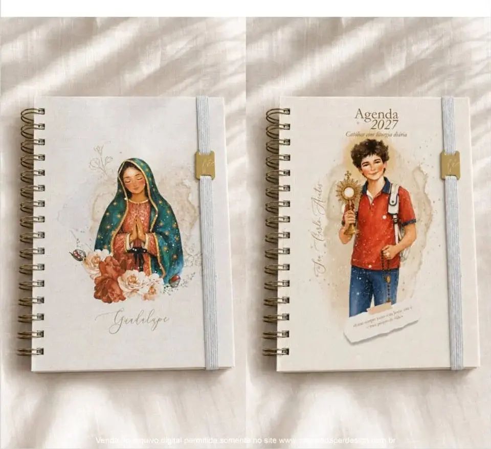 Arquivo Combo Capas A5 para Agendas e Cadernos Santos nova Versão  1