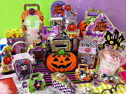 Arquivo Halloween Kit Decoração 