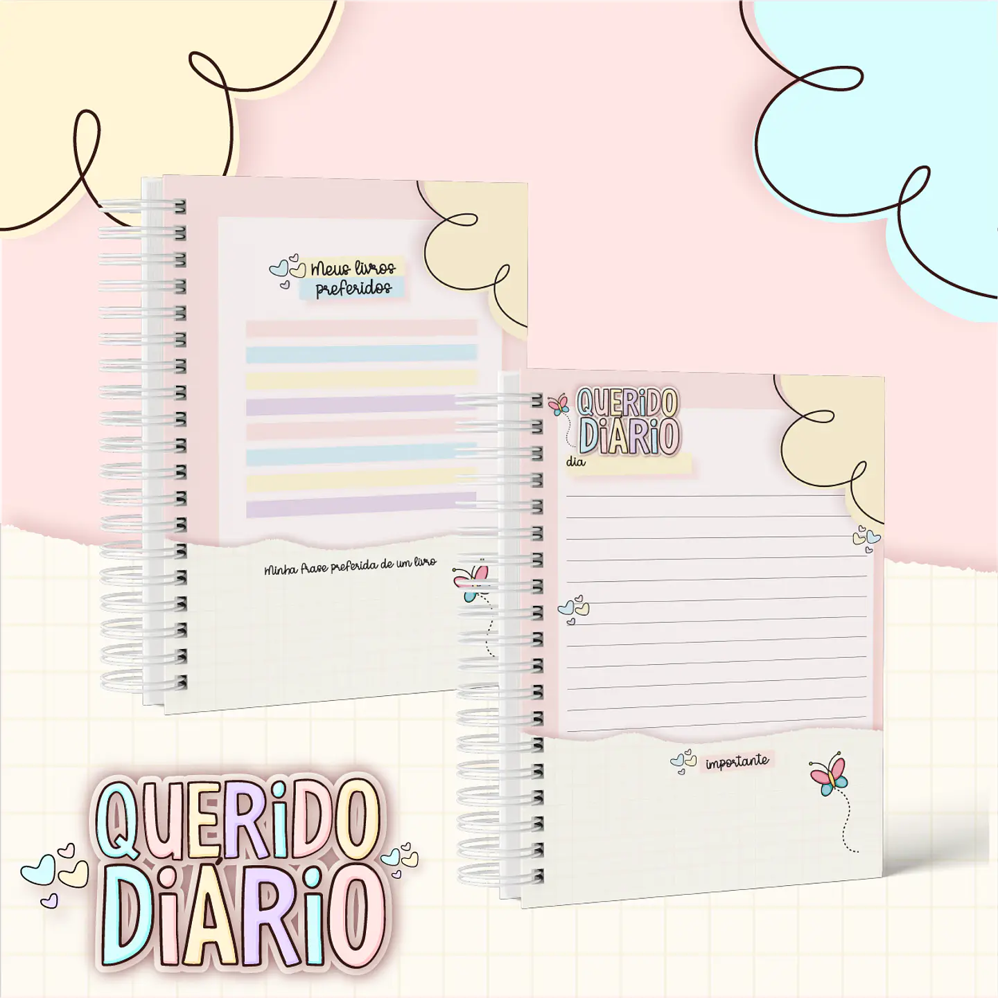 Arquivo Diário Menina Combo 3