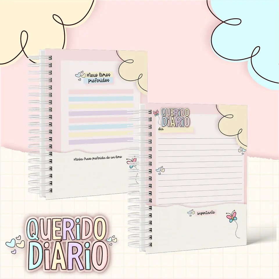 Arquivo Diário Menina Combo 3