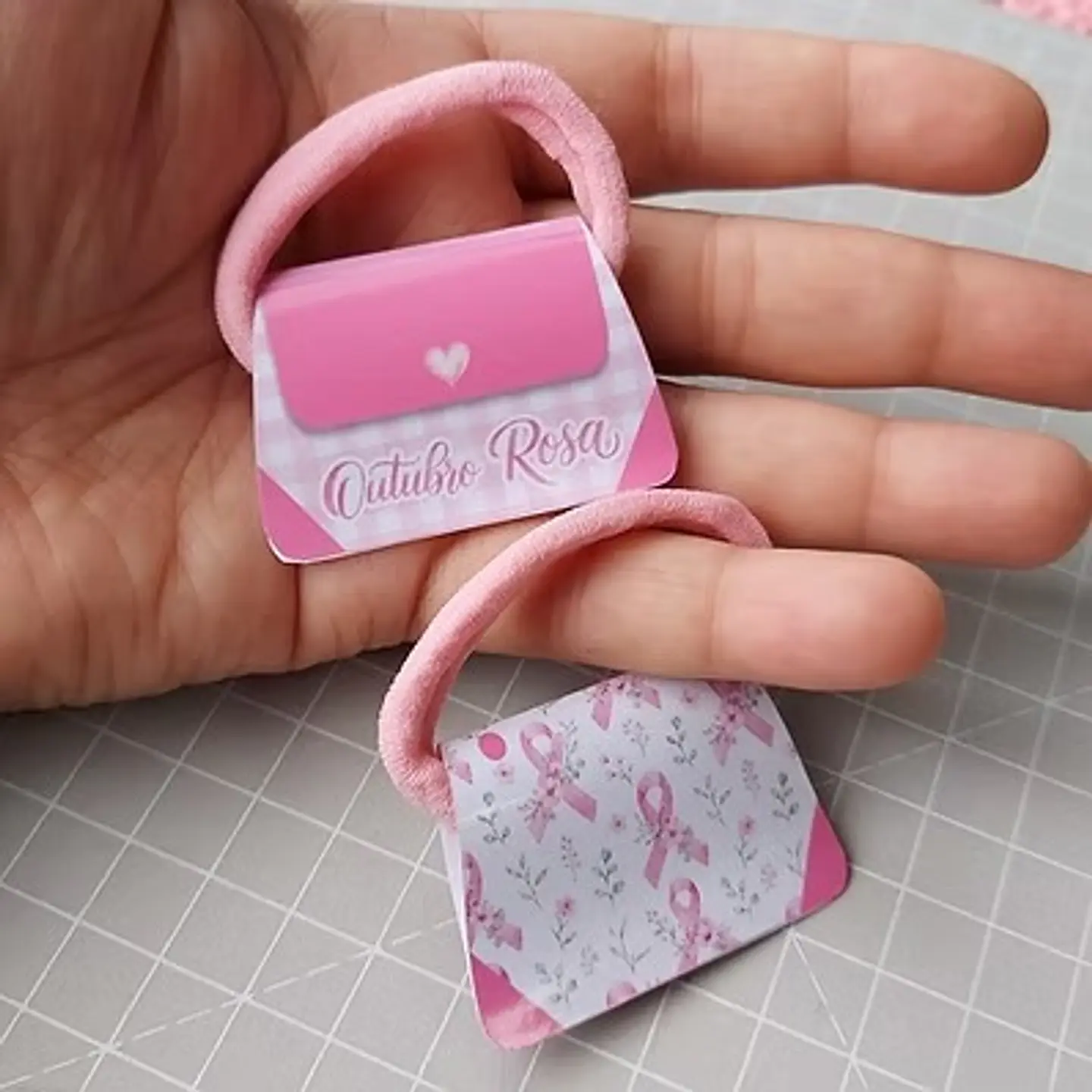 Arquivo Outubro Rosa Tag Bolsa para Xuxinha 1