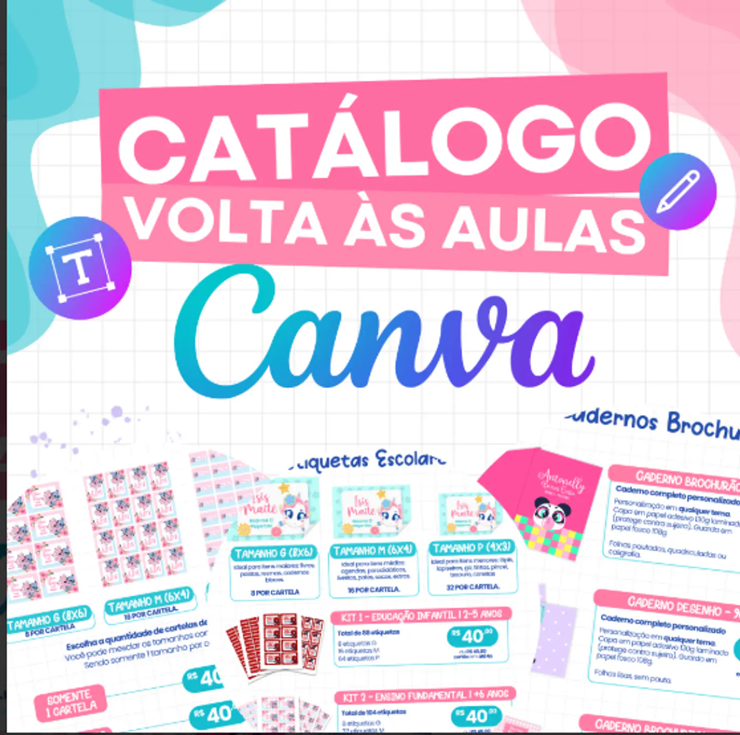 Arquivo Escolar Catálogo - Volta às Aulas  1