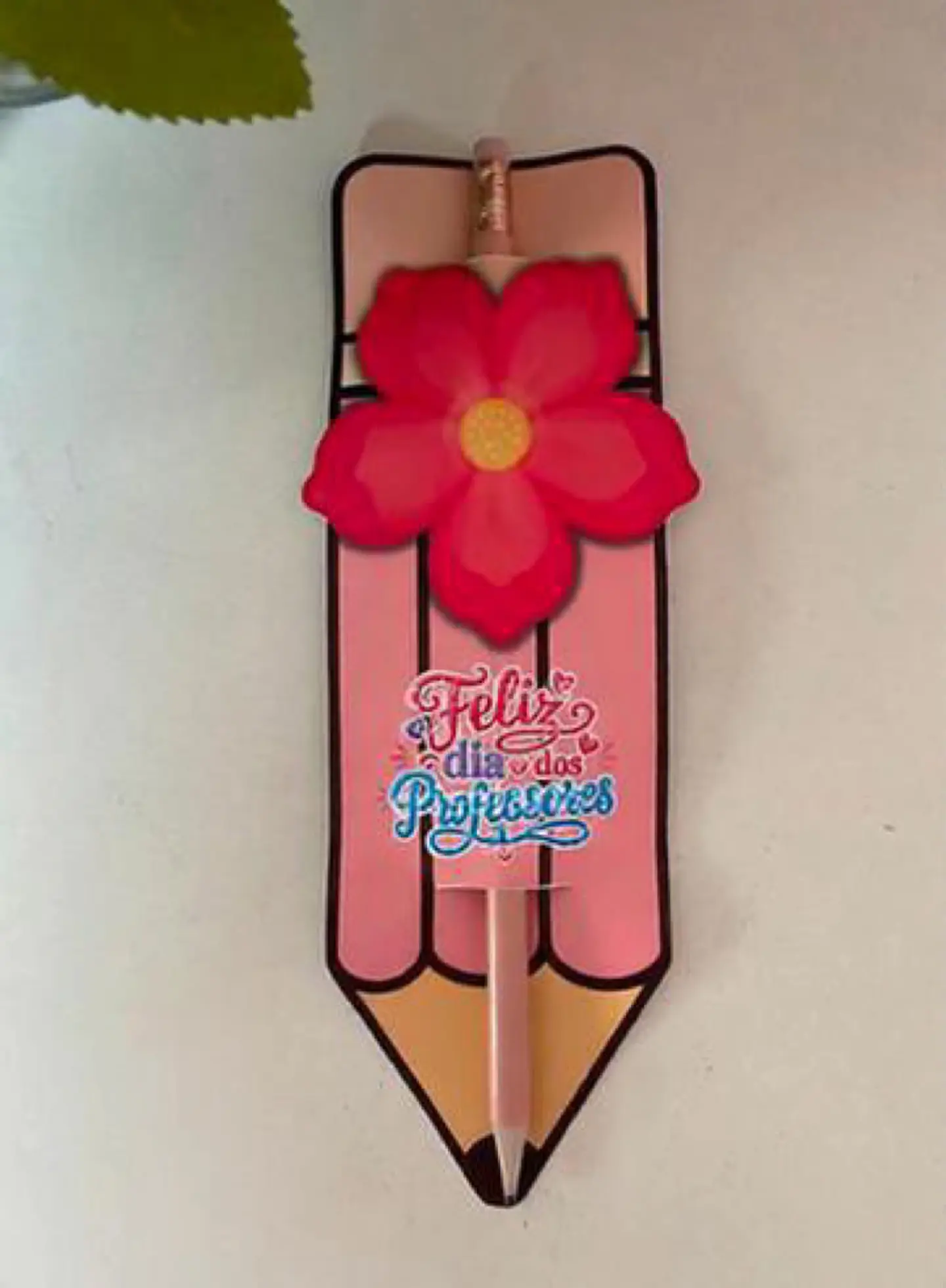 Arquivo Dia dos Professores Card Lápis Flor   1