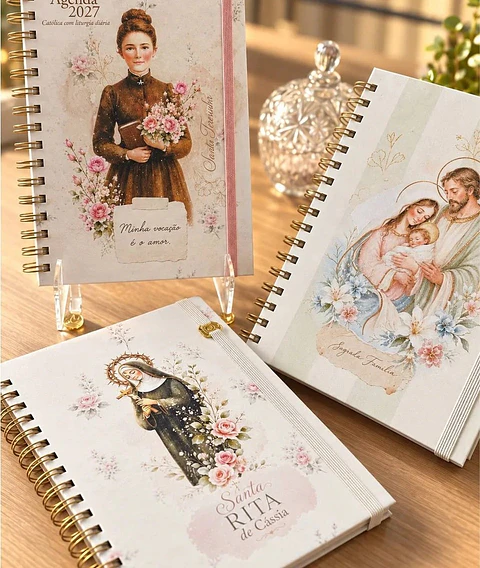 Arquivo Combo 2 Capas A5 para Agendas e Cadernos Santos nova versão