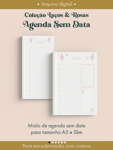 Arquivo Agenda sem Data Costura
