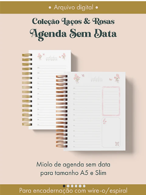 Arquivo Agenda sem Data Wireo 