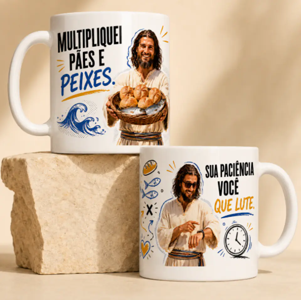 Arquivo Sublimação Caneca Jesus 1.0 1