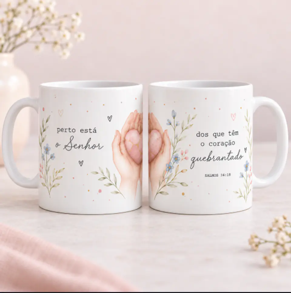 Arquivo Sublimação Caneca Versiculos Minimalistas  1