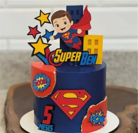Arquivo Topo de Bolo Superman 