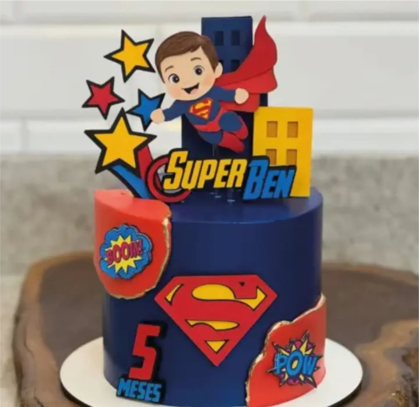 Arquivo Topo de Bolo Superman  1