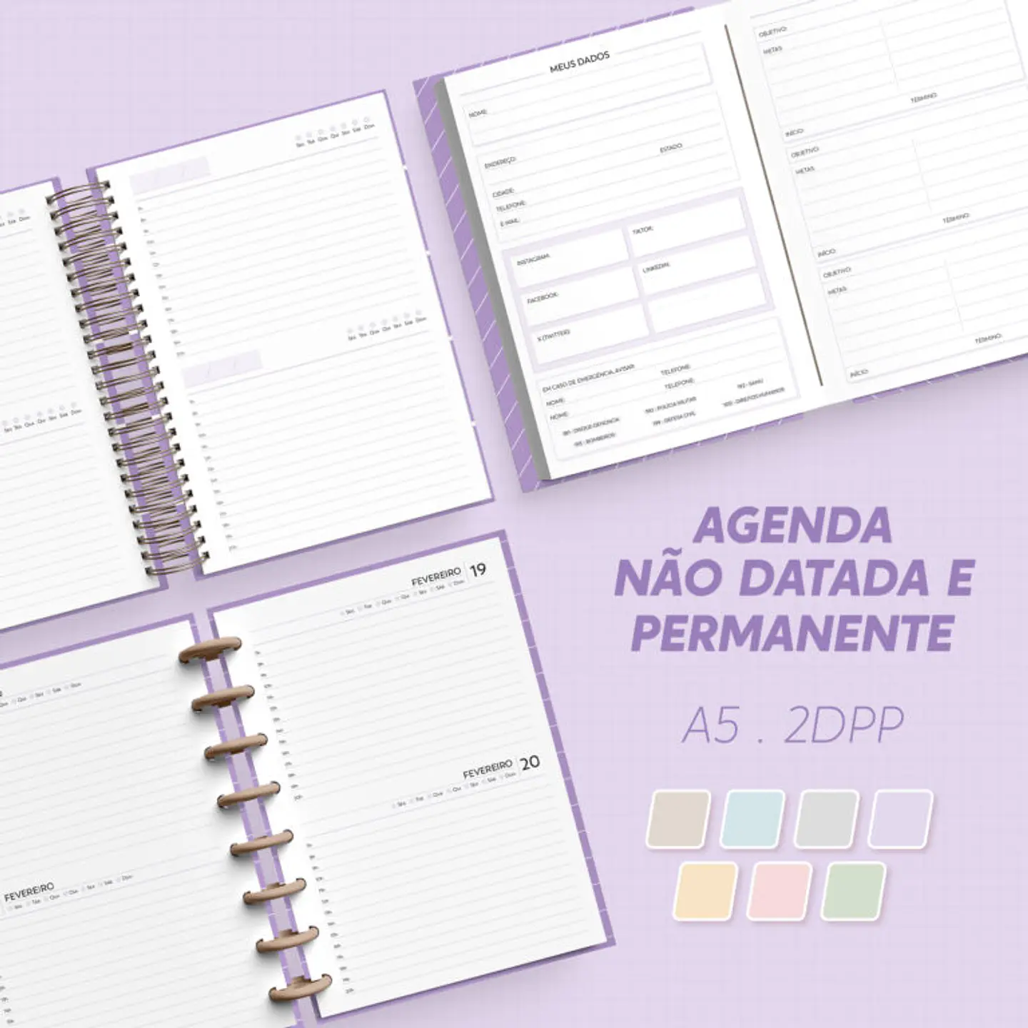 Arquivo Agenda  2DPP - Permanente  Não Datada - A5  1
