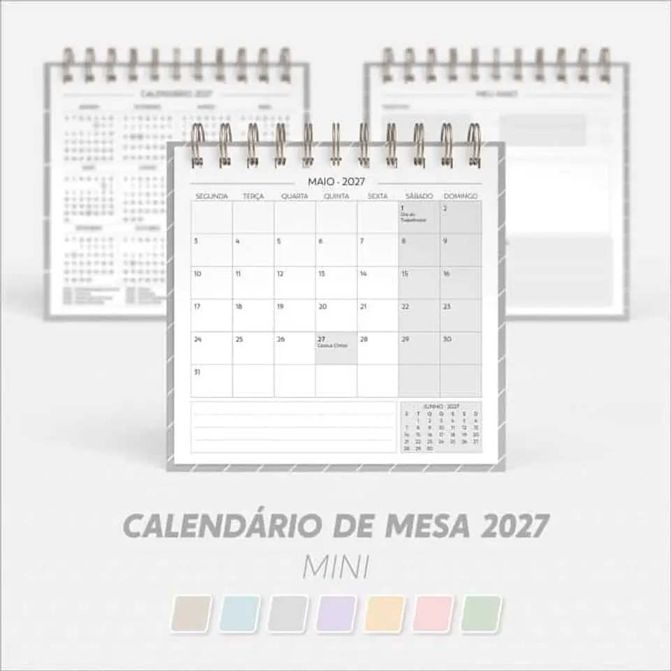 Arquivo Calendário de Mesa 2027 - Mini 1