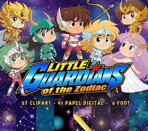 Arquivo Kit Digital Guardians Of Zodiac