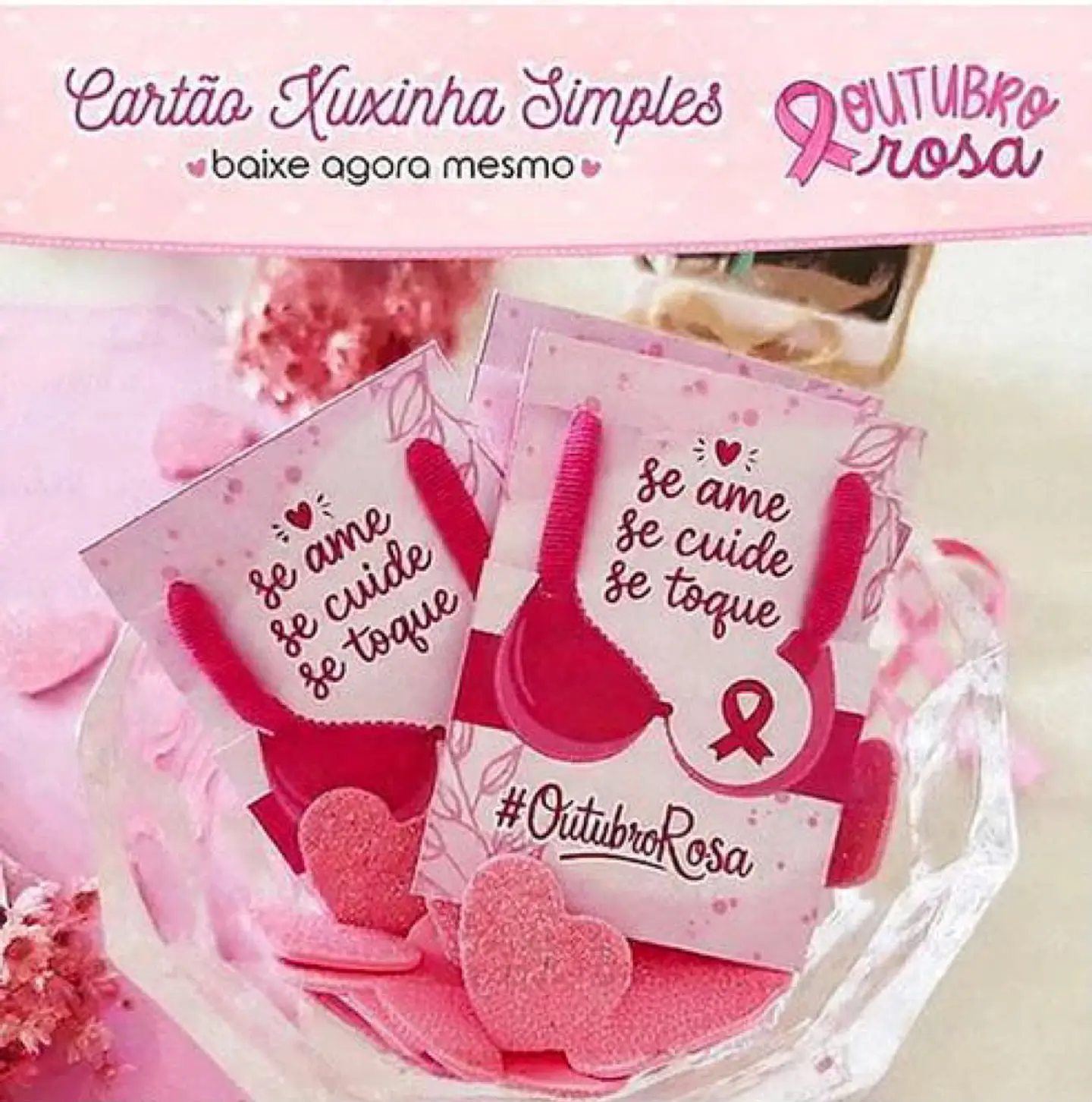 Arquivo Outubro Rosa Cartão Xuxinha Simples   1