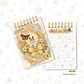 Arquivo Scrap Amarelo - Caderno Pautado A5 + Bloquinho A6 + Extras  - Thumbnail 2