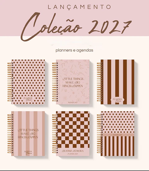 Arquivo Coleção Completa Planner e Agendas