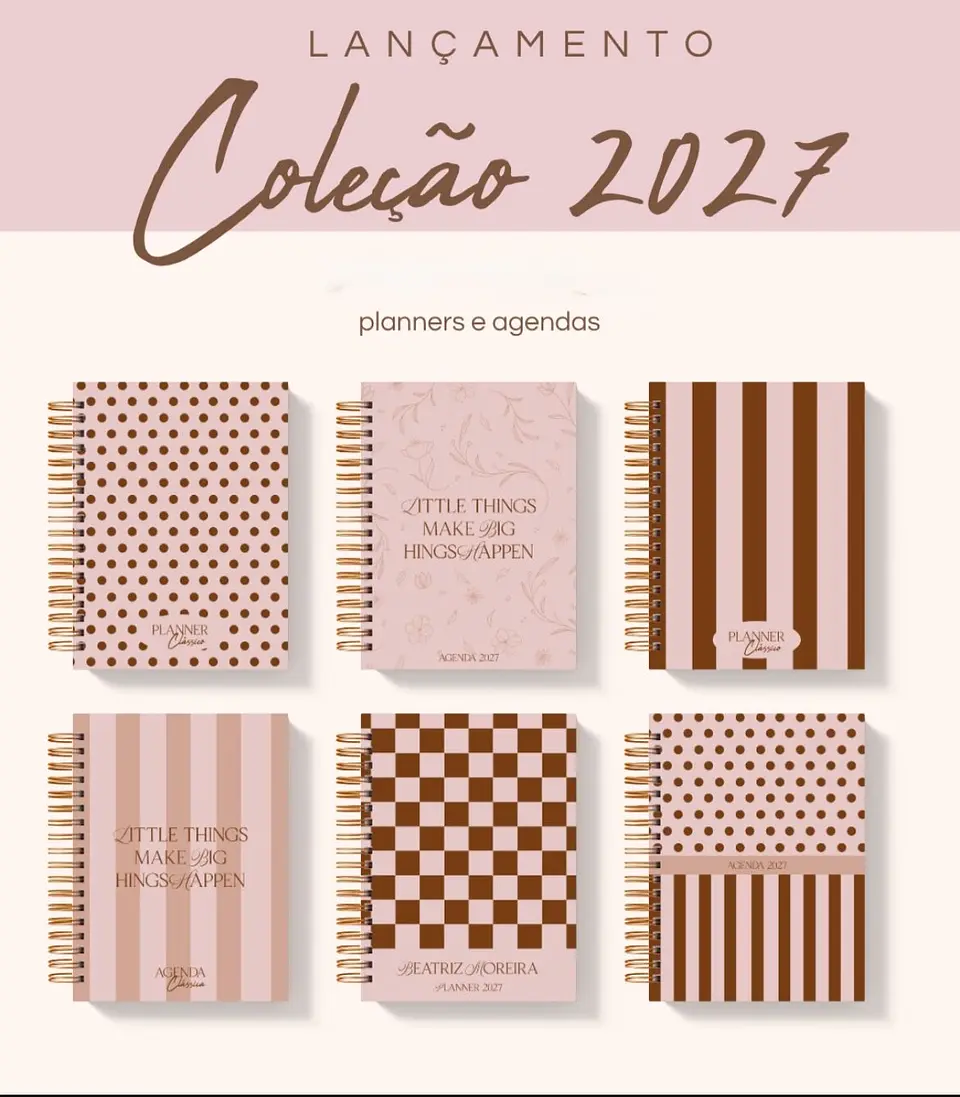 Arquivo Coleção Completa Planner e Agendas 1