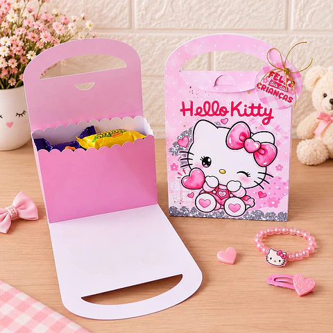 Arquivo Dia das Crianças Sacola Maleta  Hello Kitty 