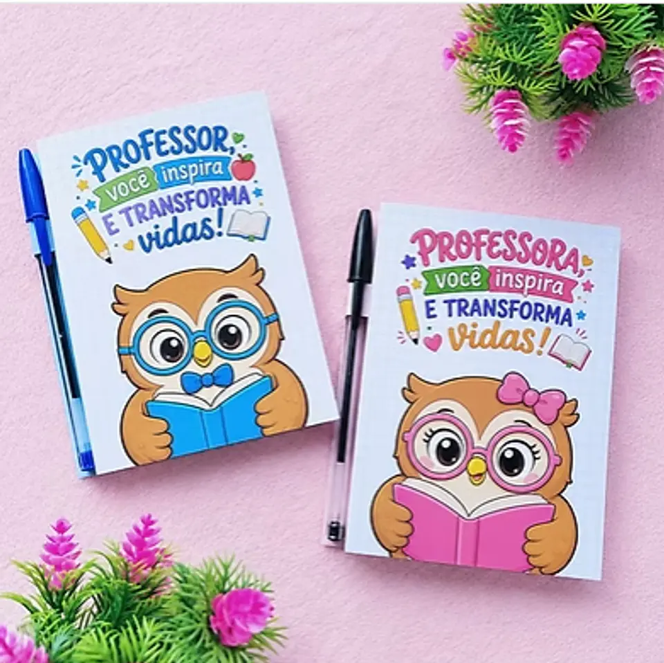 Arquivo Dia dos Professores Bloquinho Porta Caneta  1