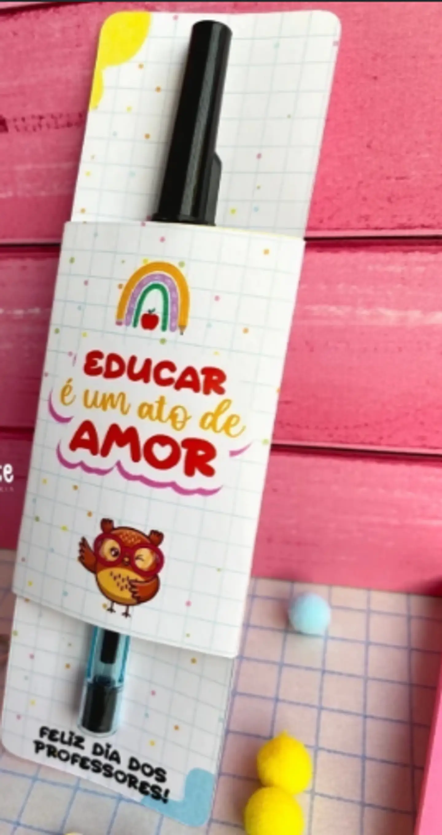 Arquivo Dia dos Professores Tags porta caneta 1