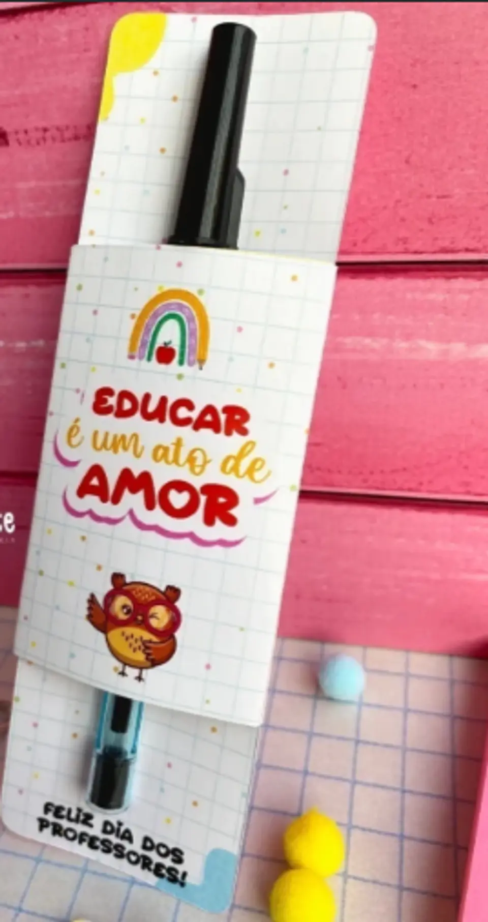 Arquivo Dia dos Professores Tags porta caneta 1